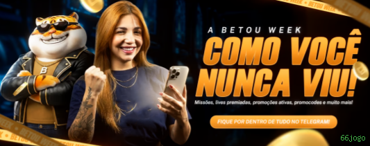 Login rápido no app 66jogo